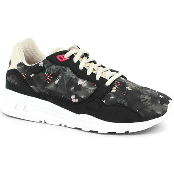 Le Coq Sportif Chaussures R900 Hiver Floral Noir/Grey Morn W H16 - Noir Baskets Basses Femme